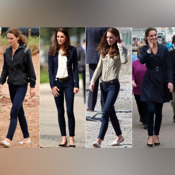 J Brand Denim - J BRAND NAVY BLUE COTTON JEANS NWT AS SEEN ON KATE MIDDLETON SIZE 27